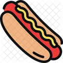 Hot Dog Snack Fast Food Icon