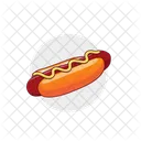 Hot Dog Junk Food Fastfood Icon