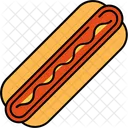 Hot Dog Bread Icon