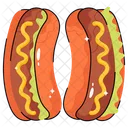 Bun Meat Meal Icon