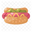Hot Dog Hotdog Food Icône