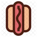 Dog Hot Sausage Icon