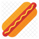 Hot Dog Street Food Sausage Icon