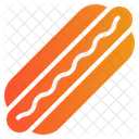 Hot Dog Street Food Sausage Icon