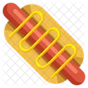 Hot Dog Bun  Icon