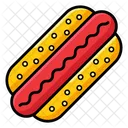 Hotdog Fast Food Junk Food Icon
