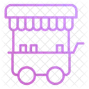 Hot Dog Cart  Icon
