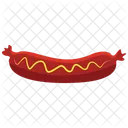 Hot Dog Con Senape Icon