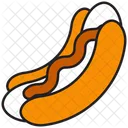 Hot Dog Food Sausage Icon