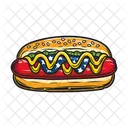 Food Sausage Fast Food Icon