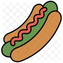 Hot Dog Food Sausage Icon