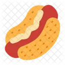 Hot Dog Food Sausage Icon