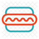 Hot Dog Food Sausage Icon