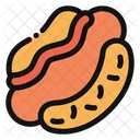 Hot Dog Hotdog Sausage Icon