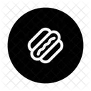 Hot Dog Sausage Fast Food Icon