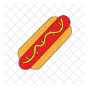 Hot dog  Icono