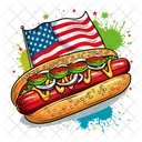 Food Sausage Fast Food Icon