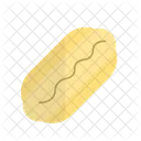 Hot Dog Sandwich Fast Food Icon