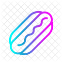 Hot Dog Sandwich Fast Food Icon