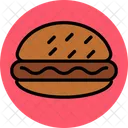 Hot Dog Fast Food Icon