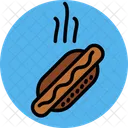 Hot Dog Fast Food Icon