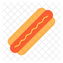 Hot Dog Sandwich Sausage Icon