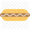 Hot Dog Burger Icon