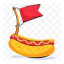 Hot Dog Fast Food Street Food 아이콘