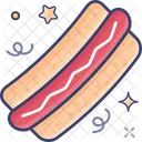 Hot Dog Food 아이콘