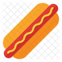 Hot Dog Street Food Sausage 아이콘