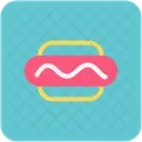 Hotdog Sandwich Fast Icon