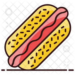 Hot Dog Sandwich  Icon