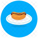 Hot Dog Burger Hot Dog Sandwich Junk Food Icon