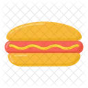 Burger Hot Dog Sandwich Hot Dog Icon