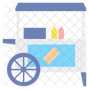 Hot Dog Stall Food Stall Food Store Icon