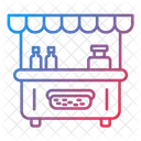 Food Shop Food Stall Shop 아이콘