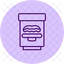 Hotdog Vending Machine Icon