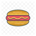 Hotdogs Fastfood Eat Icon