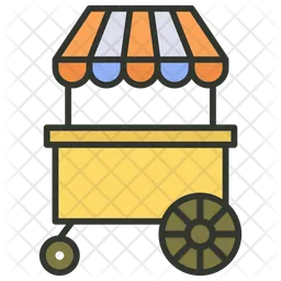 Hot Dogs Cart  Icon