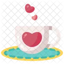 Hot Drink Love Coffee Icon