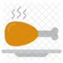 Hot Drumstick Chicken Chicken Leg Icon