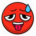 Hot Face Icon