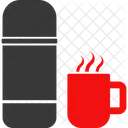 Hot Flask Thermos Thermos Flask Icon
