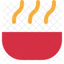 Hot Food Bowl Steam Icon