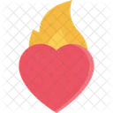 Hot Heart Heart Love Icon