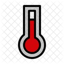 Hot Summer Temperature Icon