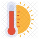 Hot Summer Sun Icon
