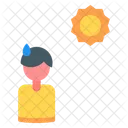 Hot Heat Global Warming Icon