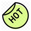Hot Label Hot Deal Hot Sticker Icon