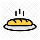 Hot Loaf Loaf Bread Icon